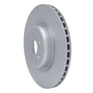 BMW 840i Gran Coupe Brake Rotor (1) - Left Rear - R1 Concepts - Dimpled GeoSPEC Coated - `19-`22